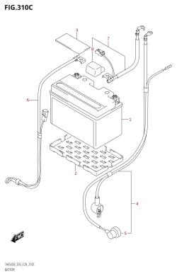 310C - BATTERY (SV650A:L8:E28)