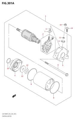 301A - STARTING MOTOR