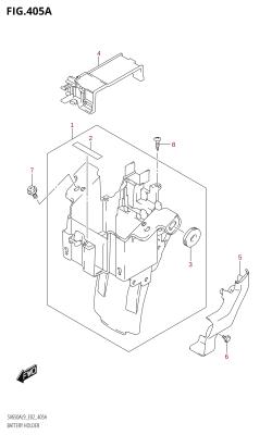 405A - BATTERY HOLDER