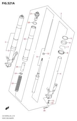 521A - FRONT FORK DAMPER