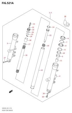 521A - FRONT FORK DAMPER