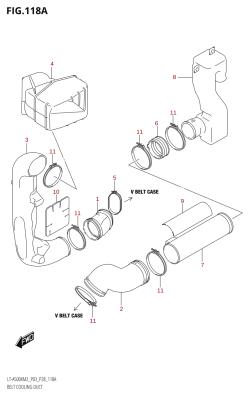 118A - BELT COOLING DUCT