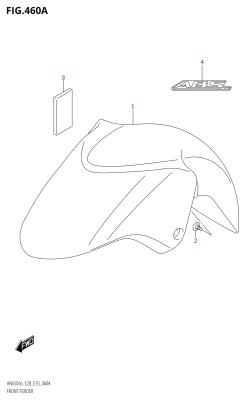 460A - FRONT FENDER
