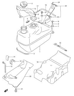 034 - FUEL TANK (MODEL W /​ X /​ Y)