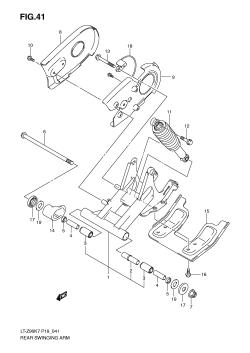 041 - REAR SWINGINGARM