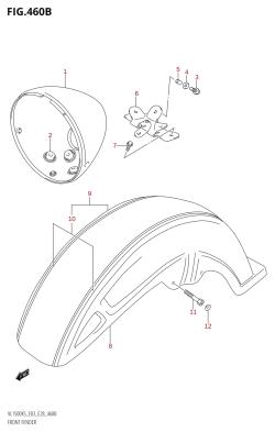460B - FRONT FENDER (K7)