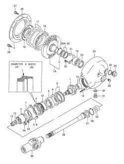 022 - PROPELLER SHAFT /​ FINAL DRIVE GEAR