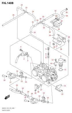 140B - THROTTLE BODY (AN650:L5:E33)