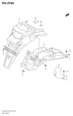 474A - REAR FENDER