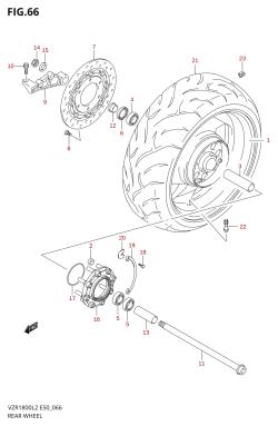 066 - REAR WHEEL