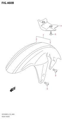 460B - FRONT FENDER