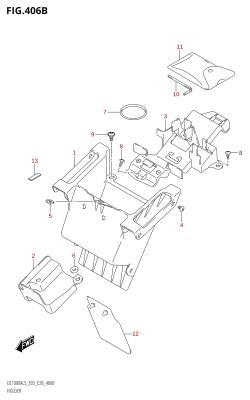 406B - HOLDER (DL1000A:L5:E28)