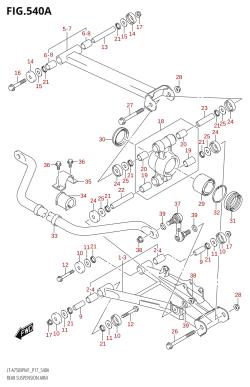 540A - REAR SUSPENSION ARM