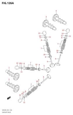 126A - CAMSHAFT /​ VALVE