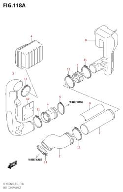 118A - BELT COOLING DUCT