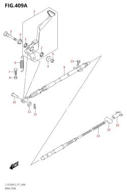 409A - BRAKE PEDAL