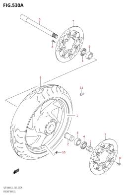 530A - FRONT WHEEL (VZR1800:L3:E02)