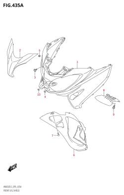 435A - FRONT LEG SHIELD