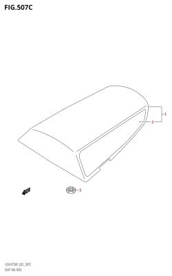 507C - SEAT TAIL BOX (K2)