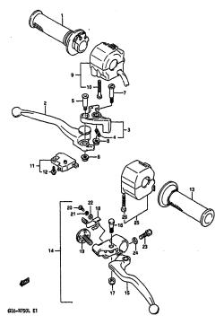 45A - HANDLE SWITCH (MODEL K /​ L)