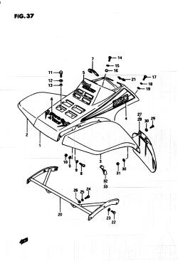 037 - FRONT FENDER (MODEL F2)