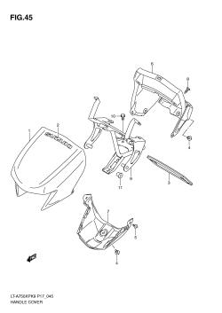 045 - HANDLE COVER (LT-A750XPK9 P17)