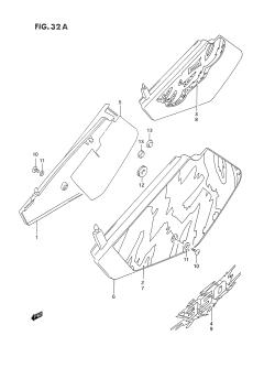 32A - FRAME COVER (MODEL N /​ P /​ R)