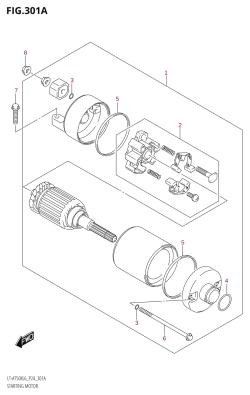 301A - STARTING MOTOR