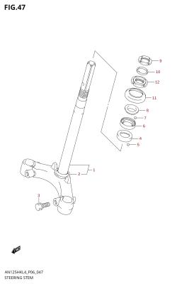 047 - STEERING STEM