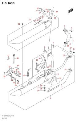 163B - MUFFLER (VL1500T:L3:E19)