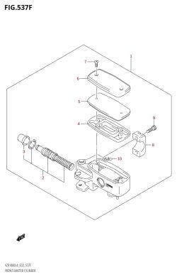 537F - FRONT MASTER CYLINDER (VZR1800ZUF:L4:E19)