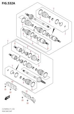532A - FRONT DRIVE SHAFT