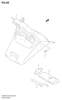 059 - REAR FENDER