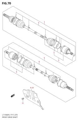 070 - FRONT DRIVE SHAFT