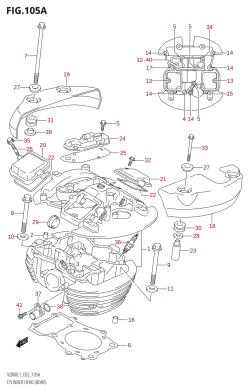 105A - CYLINDER HEAD (REAR)