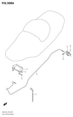 508A - SEAT SUPPORT BRACKET