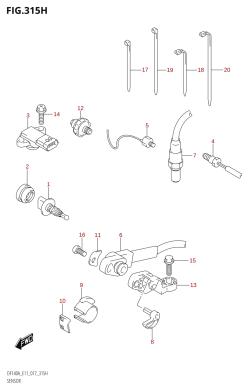 315H - SENSOR (DF140AZ:E11)
