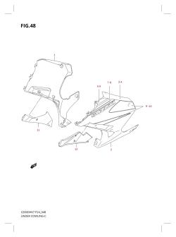 048 - UNDER COWLING  (GS500FHK7)