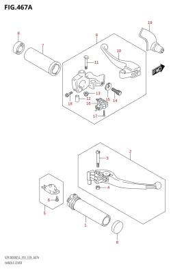 467A - HANDLE LEVER