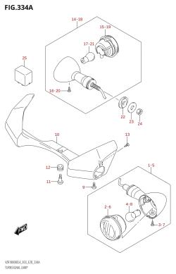 334A - TURNSIGNAL LAMP (VZR1800BZ:L4:E03)