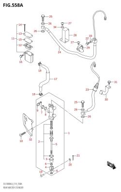 558A - REAR MASTER CYLINDER