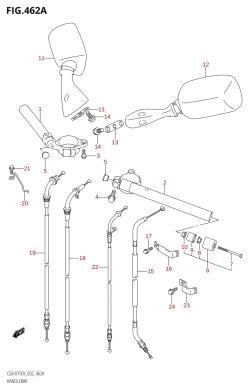 462A - HANDLEBAR (Y,K1)