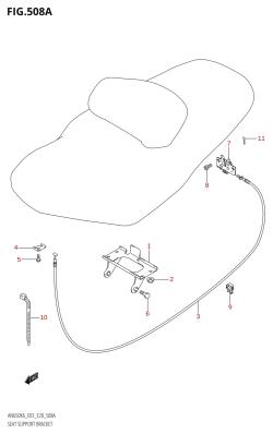 508A - SEAT SUPPORT BRACKET