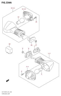 334A - TURNSIGNAL LAMP