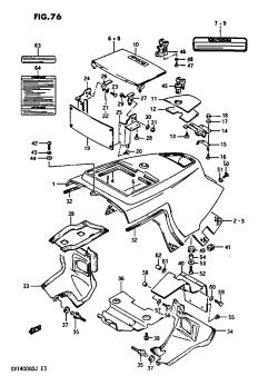 076 - FRAME UPPER COVER MODEL G