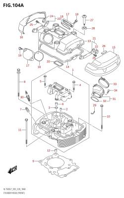 104A - CYLINDER HEAD (FRONT) (VL1500B:L7:E03)