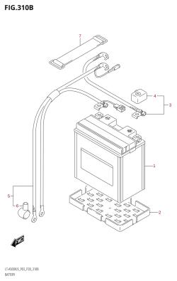 310B - BATTERY (LT-A500X:L9:P28)