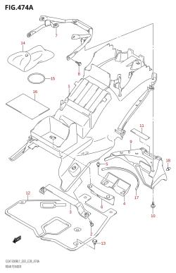 474A - REAR FENDER