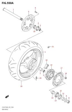 550A - REAR WHEEL