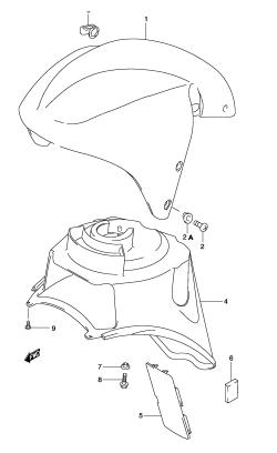 33A - FRONT FENDER (MODEL K2)